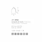 Selene Bossa Nova lampičky Ø15 H 21 cm v jantarové foukané sklo Viadurini