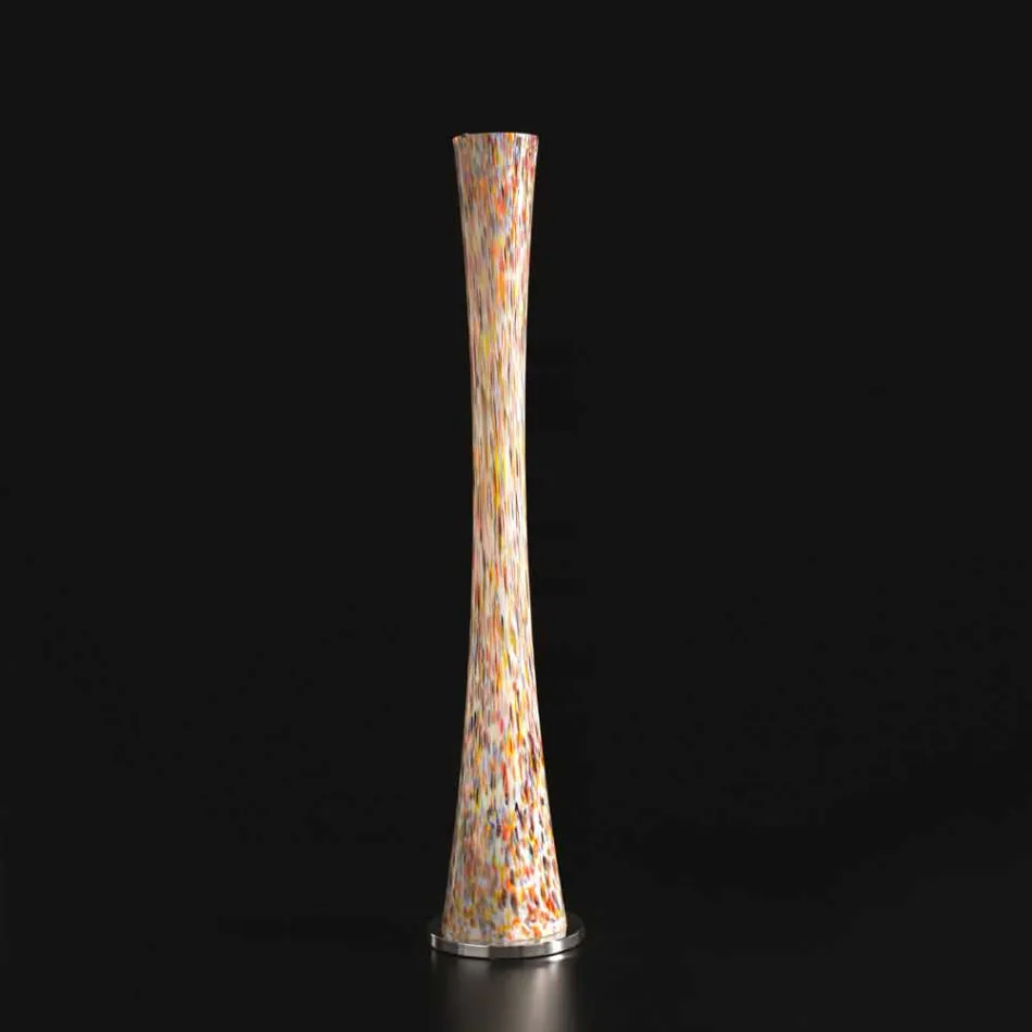 Selene přesýpacích foukané sklo stojací lampa H175cm Ø36 Viadurini