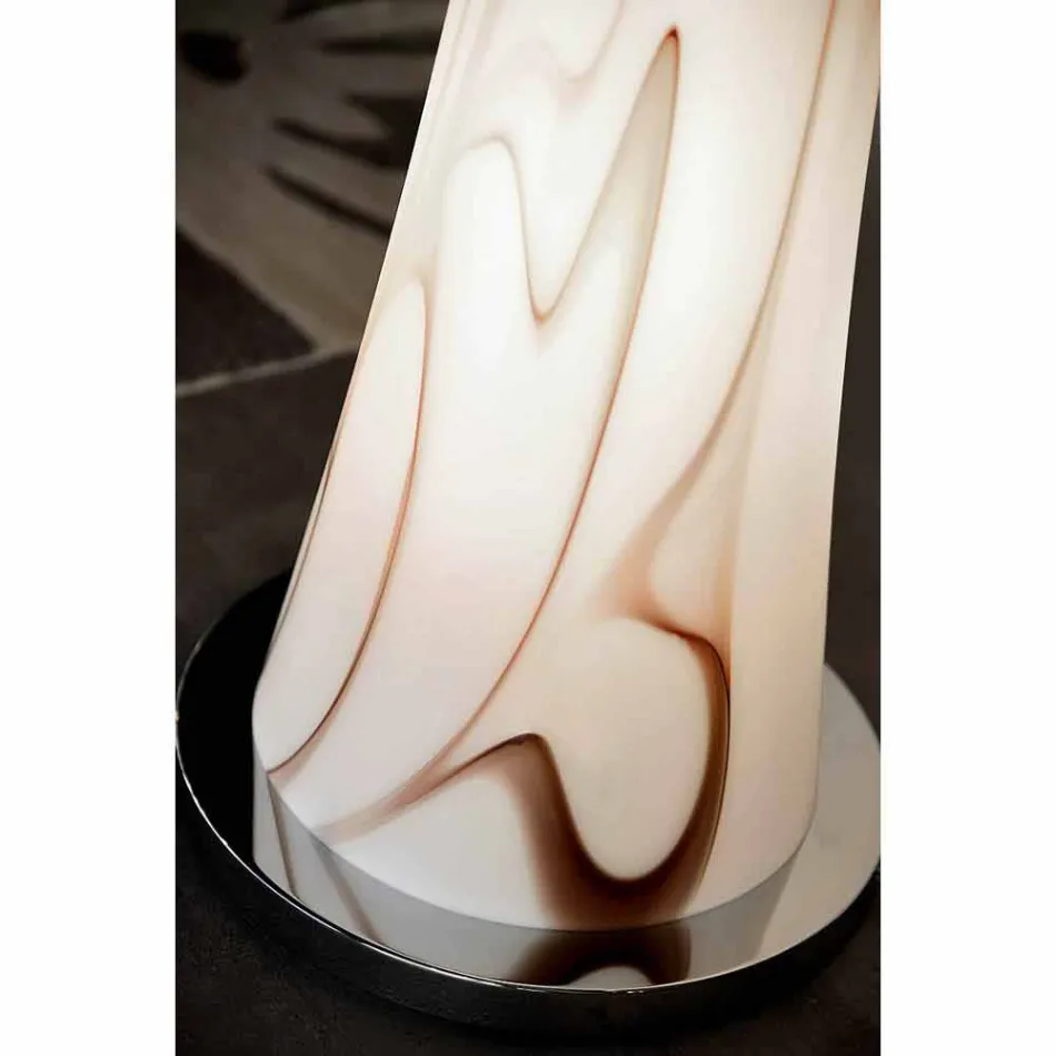 Selene přesýpacích foukané sklo stojací lampa H175cm Ø36 Viadurini