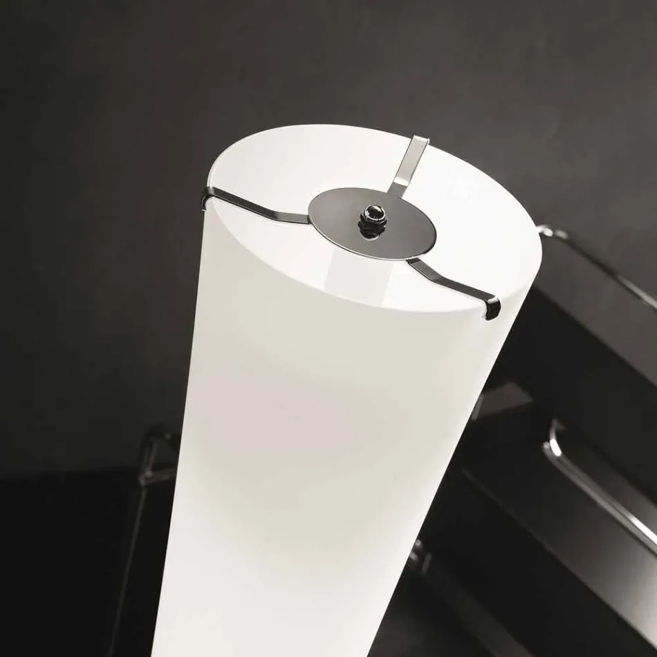 Selene přesýpacích foukané sklo stojací lampa H175cm Ø36 Viadurini