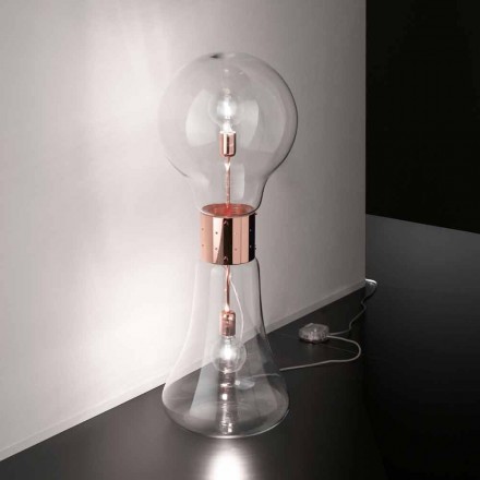Selene Dina návrhář stolní lampa osvitové sklo Murano Viadurini