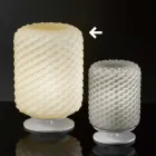 Selene Domino stolní lampa O21 H30cm, foukané sklo vyrobené v Itálii Viadurini
