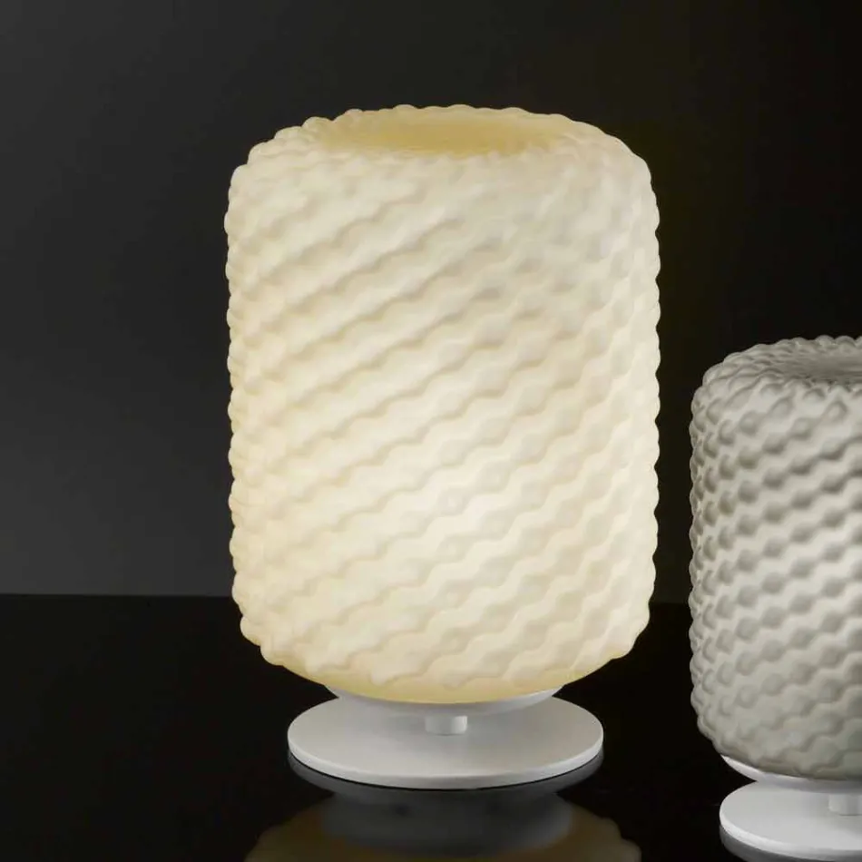 Selene Domino stolní lampa O21 H30cm, foukané sklo vyrobené v Itálii Viadurini