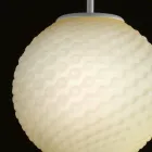 Selene Domino lustr foukané sklo ručně O27 H 27 / 140cm Viadurini