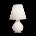 Selene Forever stolní lampa bílé foukaného Ø34 H 55cm Viadurini