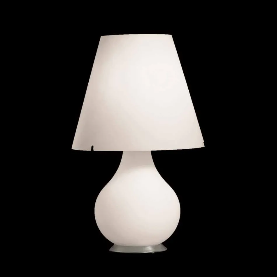 Selene Forever stolní lampa bílé foukaného Ø34 H 55cm Viadurini