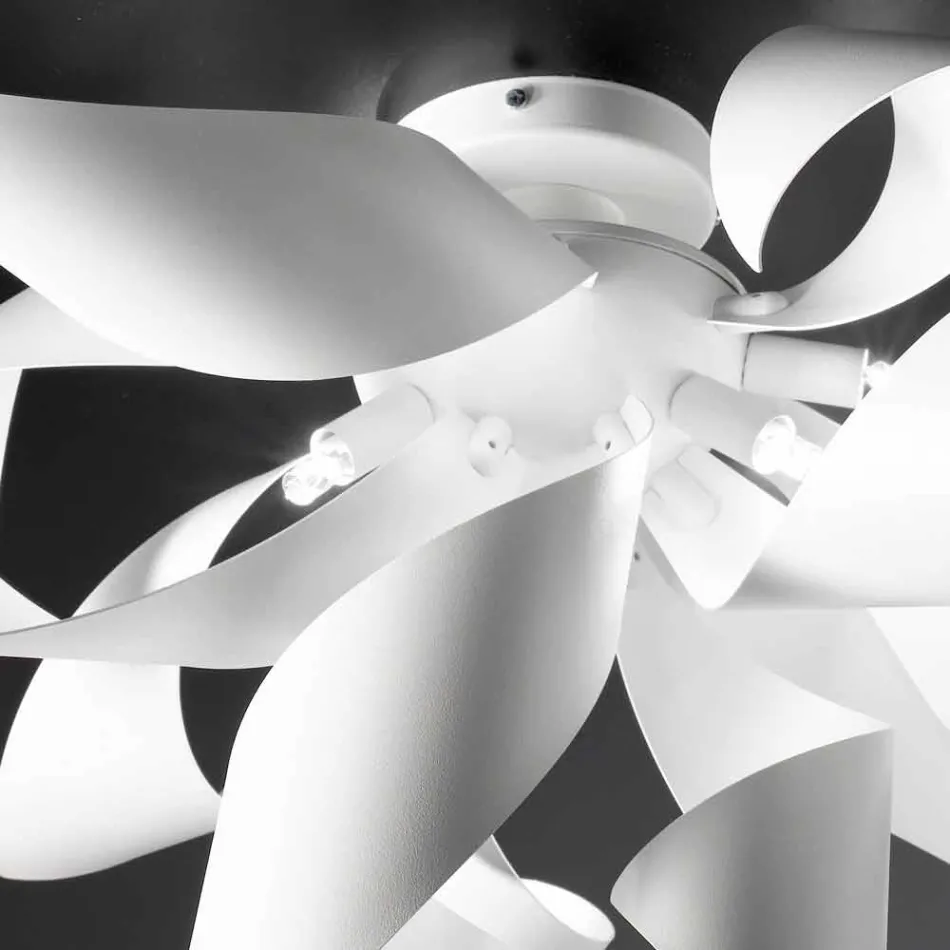 Selene Ginger kovové stropní vyráběny v Itálii Ø50 H35cm Viadurini