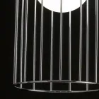 Selene Kluvì závěsná lampa foukané sklo Ø19 H 27 / 150cm Viadurini