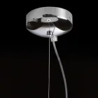 Selene Kluvì závěsná lampa foukané sklo Ø19 H 27 / 150cm Viadurini