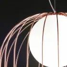 Selene Kluvì závěsná lampa foukané sklo Ø54 H 70 / 200cm Viadurini