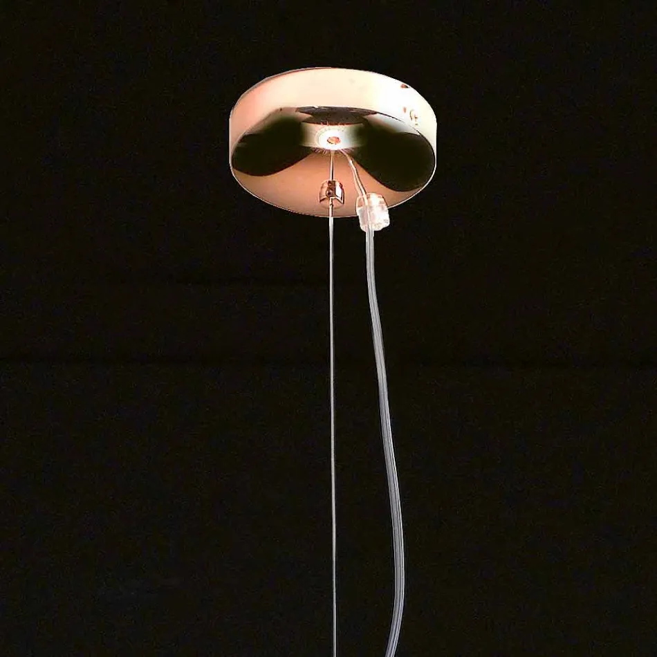 Selene Kluvì závěsná lampa foukané sklo Ø54 H 70 / 200cm Viadurini