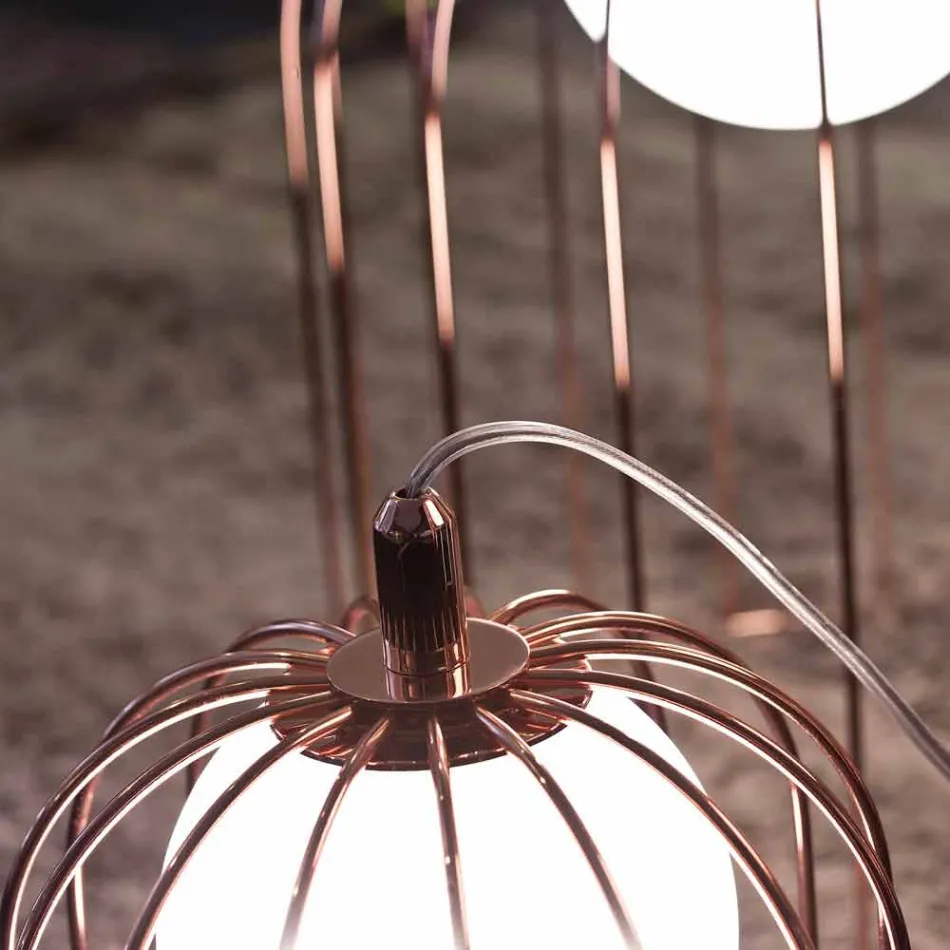 Selene Kluvì od stolní lampy designu v foukaného Ø54 H 70cm Viadurini