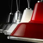 Selene Lampara závěsné svítidlo foukané Ø37 H 24/140 cm sklo Viadurini