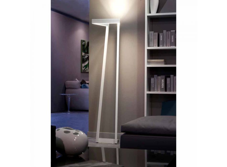 Selene My Way bílá LED stojací lampa H180cm 40x40, vyrobený v Itálii Viadurini