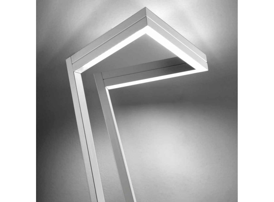 Selene My Way bílá LED stojací lampa H180cm 40x40, vyrobený v Itálii Viadurini