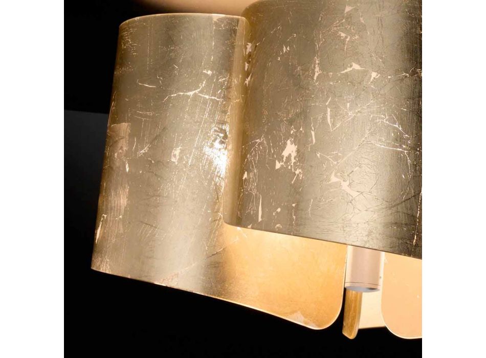 Selene Papiro stropní svítidlo křišťálové vyrobeny v Itálii Ø46 H28cm Viadurini