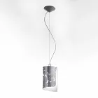 Selene Papyrus moderní crystal pendant lamp Ø15 H 125 cm Viadurini