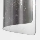 Selene Papiro stropní svítidlo křišťálové Ø15 H30cm, made in Italy Viadurini