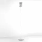 Selene Papiro projektant stojací lampa Crystal Ø15 H 180 cm Viadurini