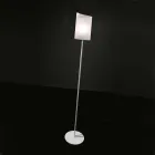 Selene Papiro projektant stojací lampa Crystal Ø15 H 180 cm Viadurini