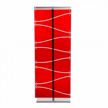 Booth moderní design v červeném methakrylátového nebo satén Evelyn