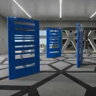 Separè Moderní design Nástěnný kód vyrobený v Itálii Viadurini