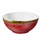 Servírujte 6 misek na zmrzlinu a 2 misky z barevného porcelánu - Rurolo Viadurini