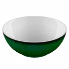 Servírujte 6 misek na zmrzlinu a 2 misky z barevného porcelánu - Rurolo Viadurini