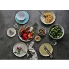 Servírujte 6 misek na zmrzlinu a 2 misky z barevného porcelánu - Rurolo Viadurini