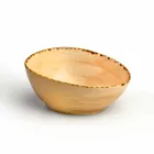 Sada 8 moderních obdélníkových desek a barevných kameninových misek - Simba Viadurini