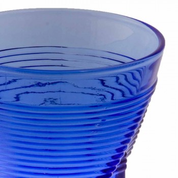 Barevné skleněné vodní sklenice sada 6 kusů zvláštní design - Sarabi