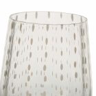 Skleněné sklenice na vodu Servis Různé barvy Bílé dekorace 12 ks - Persie Viadurini