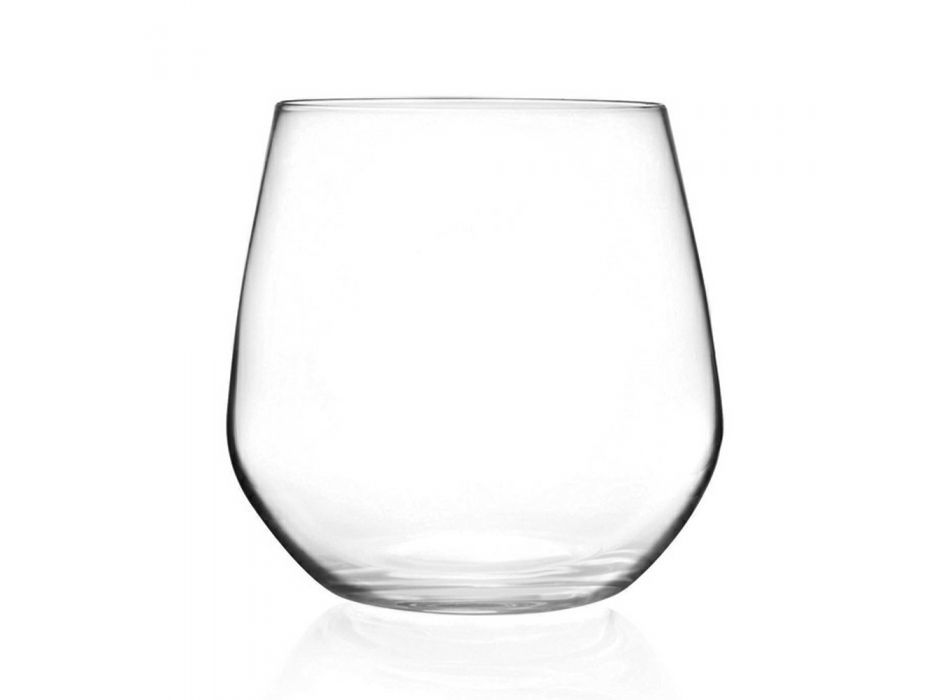 Sada sklenic na vodu v minimalistickém designu Eco Crystal 12 ks - Etera Viadurini