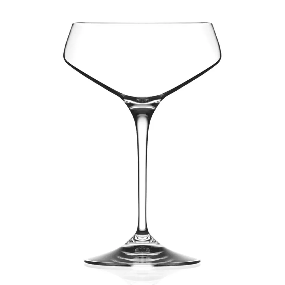 Sada italských ekologických křišťálových šampaňských 12 ks - Etera Viadurini