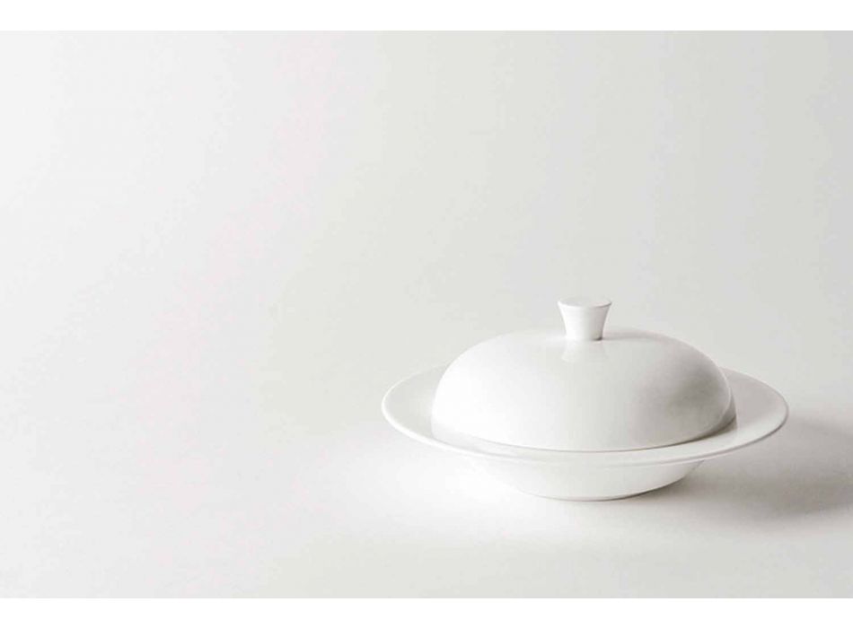 Cloche Service pro ploché nebo hluboké talíře 12-dílný luxusní design - Samantha Viadurini