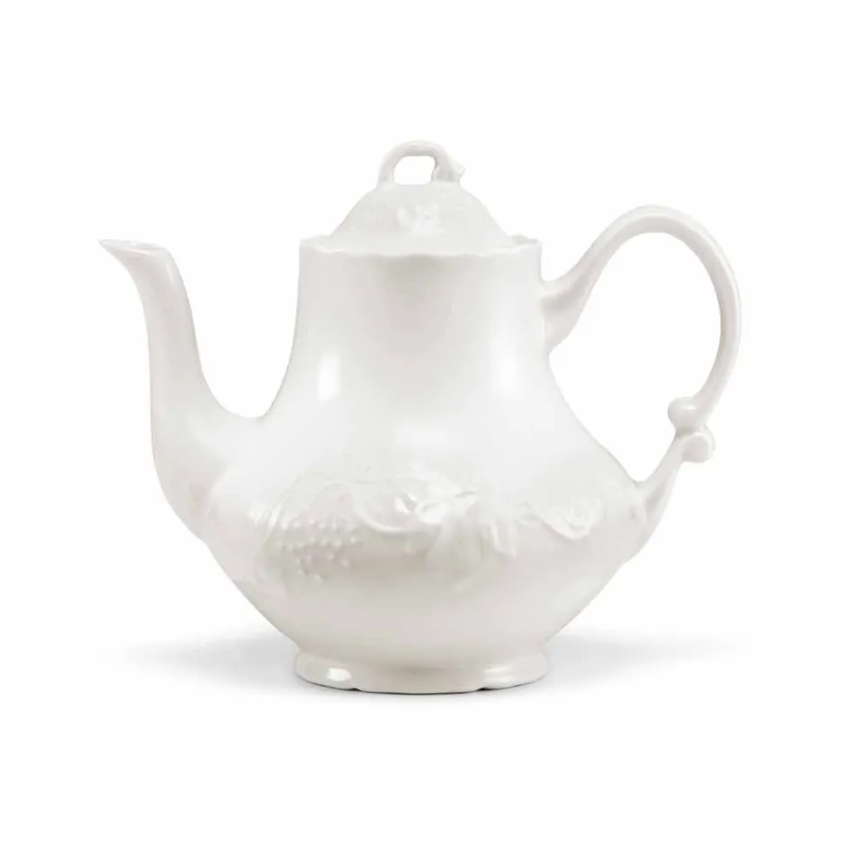 Kompletní snídaňová služba 22 kusů v bílém porcelánu - Gimignano Viadurini