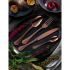 Kompletní sada příborů z nerezové oceli v luxusním designu 24 kusů - šéf Viadurini