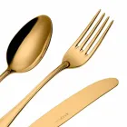 Kompletní sada příborů z nerezové oceli v luxusním designu 24 kusů - šéf Viadurini