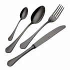 Kompletní sada příborů z nerezové oceli v luxusním designu 24 kusů - šéf Viadurini