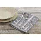 Kompletní servis příborů v provedení Satin Steel Design 24 Pieces - Fantasy Viadurini