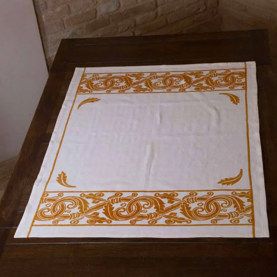 Povlečení snídaně služba s ručně vyráběné jednodílný - značky Viadurini