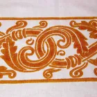 Povlečení snídaně služba s ručně vyráběné jednodílný - značky Viadurini