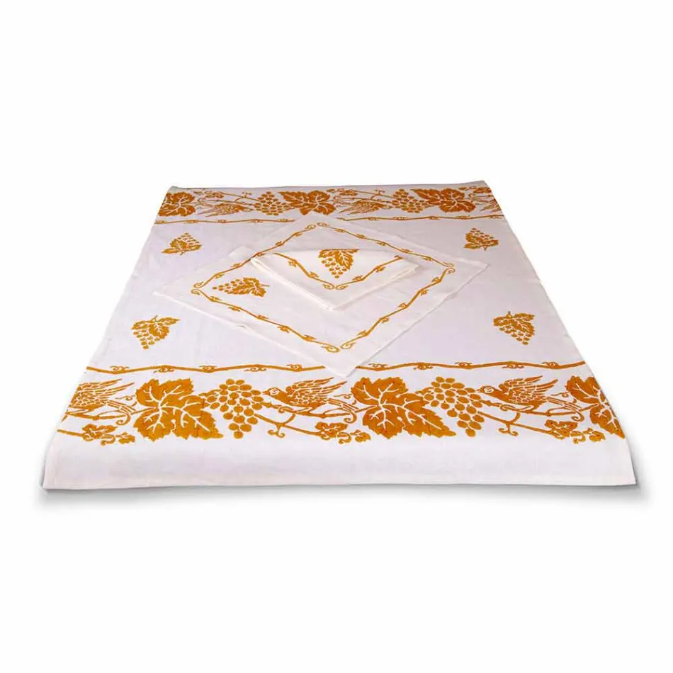 Povlečení snídaně služba s ručně vyráběné jednodílný - značky Viadurini