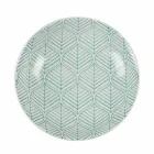 Kompletní stolní servis z barevného porcelánu 18 kusů - Indonésie Viadurini