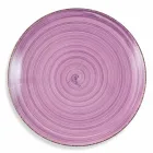 Nádobí s barevnými talíři 18 kusů v moderním kamenina - Abruzzo Viadurini