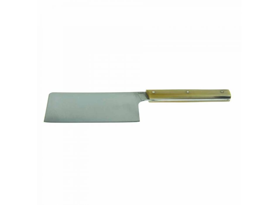 Služba 4 řemeslných nožů na sýr vyrobené v Itálii - sýr Viadurini
