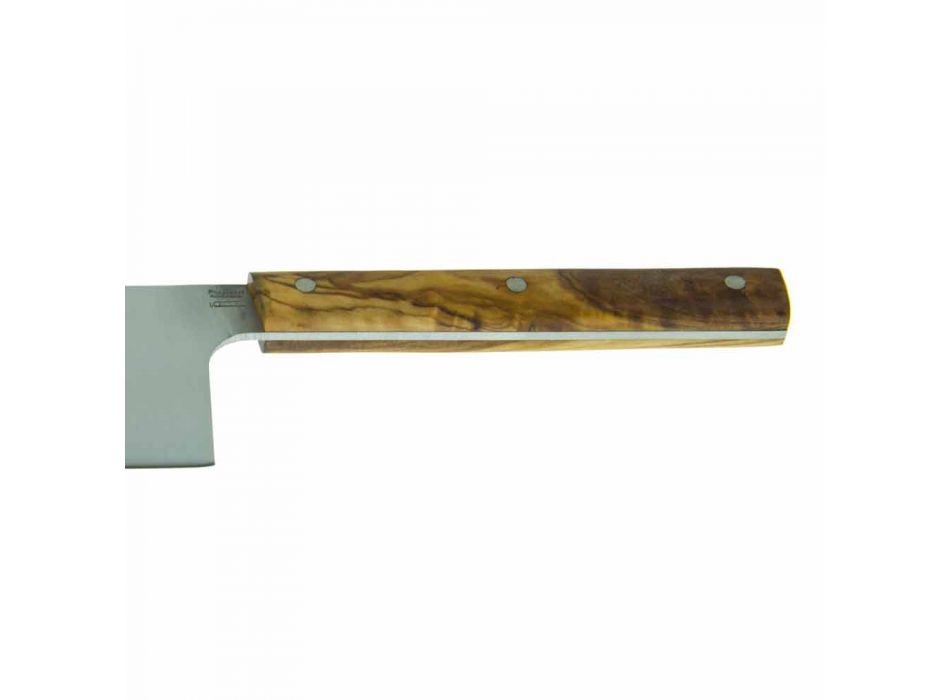 Služba 4 řemeslných nožů na sýr vyrobené v Itálii - sýr Viadurini
