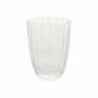 Sada 6 moderních barevných skleněných designových brýlí pro vodu - Botswana Viadurini