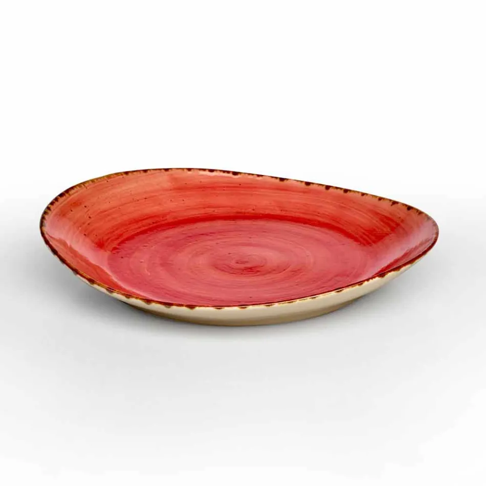 Sada 16 misek moderního designu v elegantním barevném kamenina - Simba Viadurini