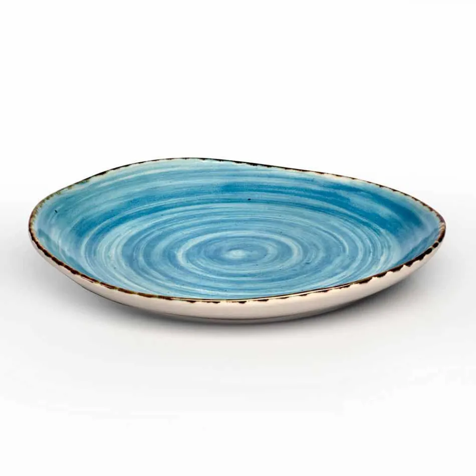 Sada 16 misek moderního designu v elegantním barevném kamenina - Simba Viadurini